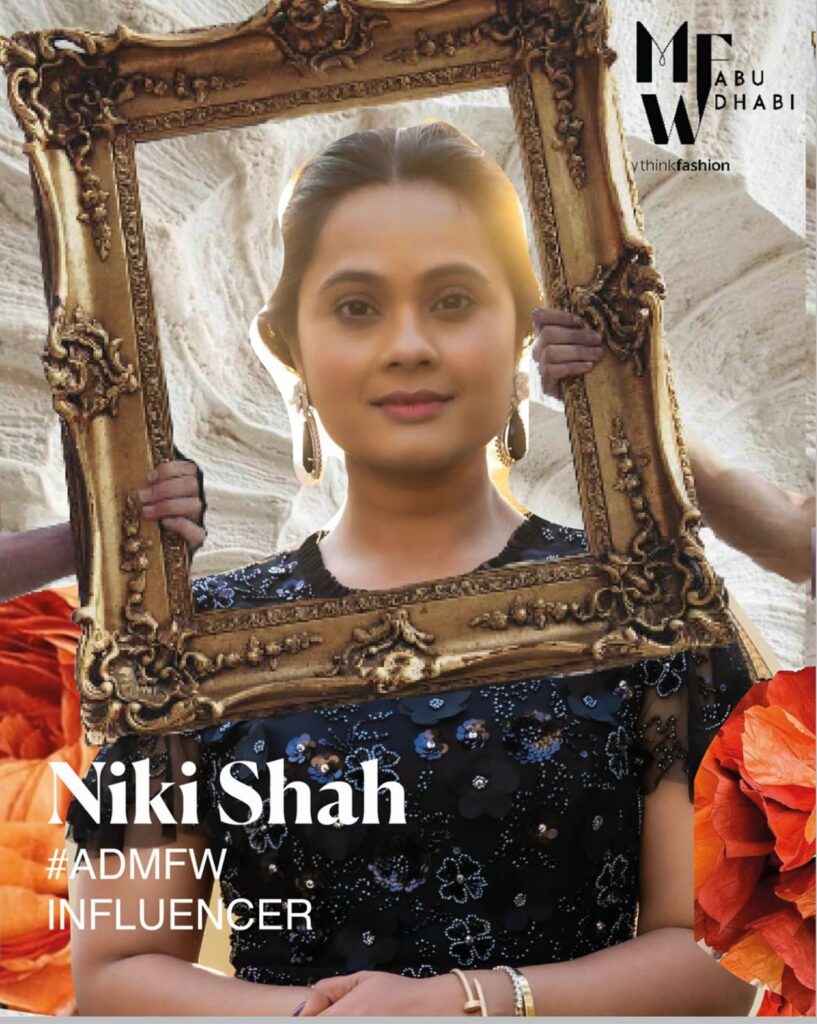 Niki Shah fashion influencer